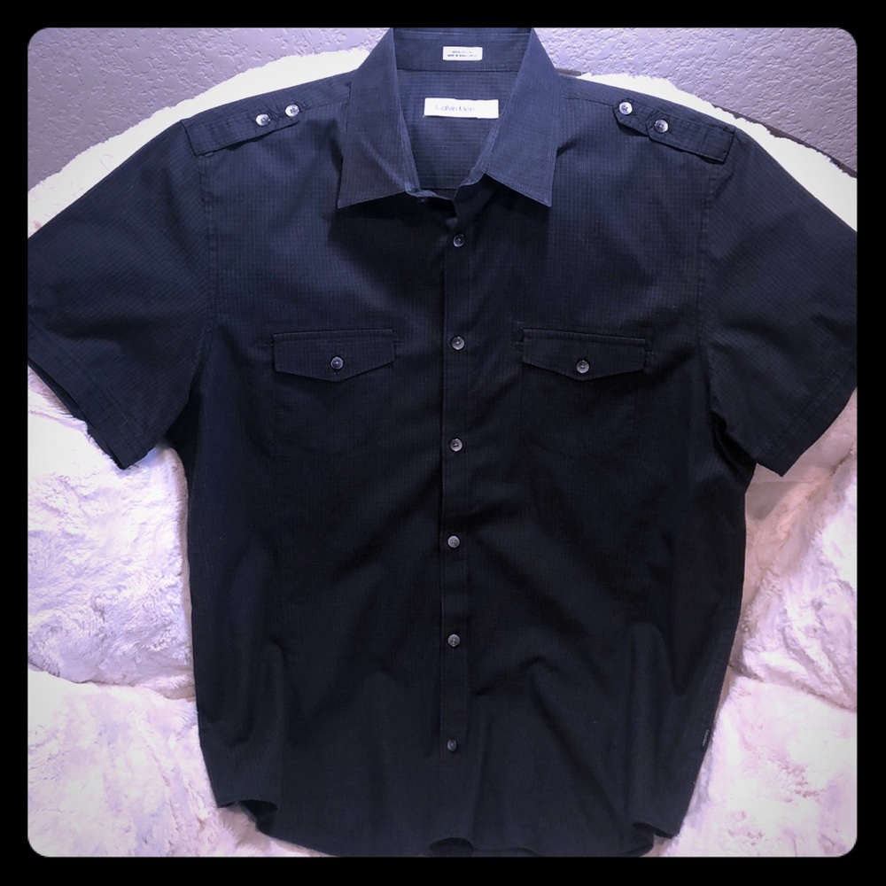 Calvin Klein short sleeve button shirt